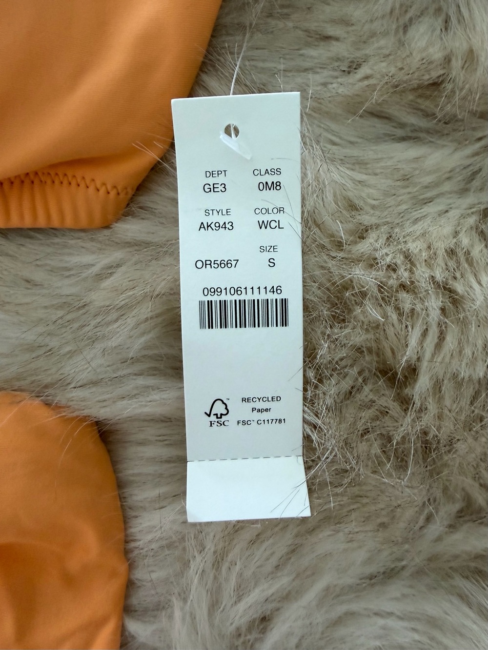 J. Crew Orange High-Waist Bikini Set - Picture 4 of 8